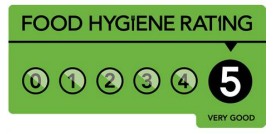 Food hygiene rating: 5